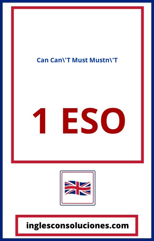 can-can-t-must-mustn-t-exercises-pdf-1-eso-2022