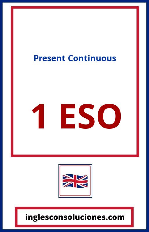 Ejercicios Present Continuous 1 Eso Pdf 2022